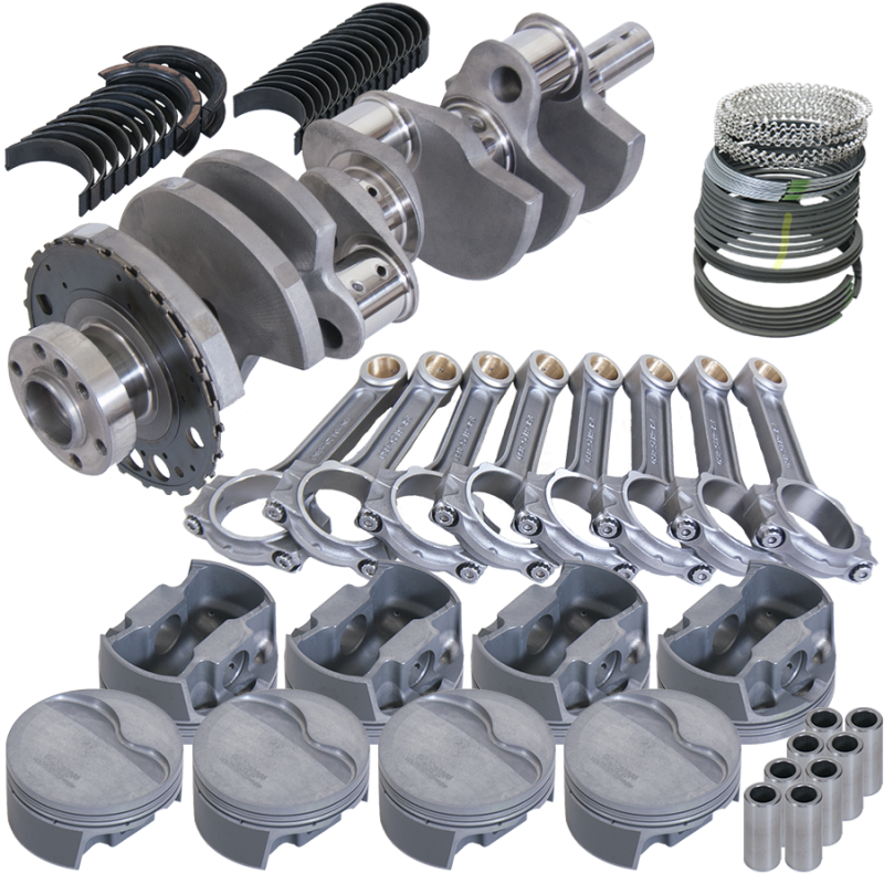 Eagle 639123905 fits Chevy LS1 4.000in Crank 24 Tth Reluctor 6.125in I-Beam Rods 3.905in Pistons Rotating Assembly
