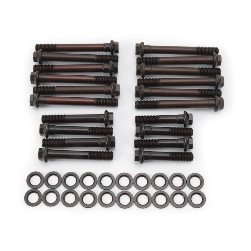 Edelbrock 8561 Head Bolt Kit for Edel Perf D-Port fits Pontiac Cyl Head