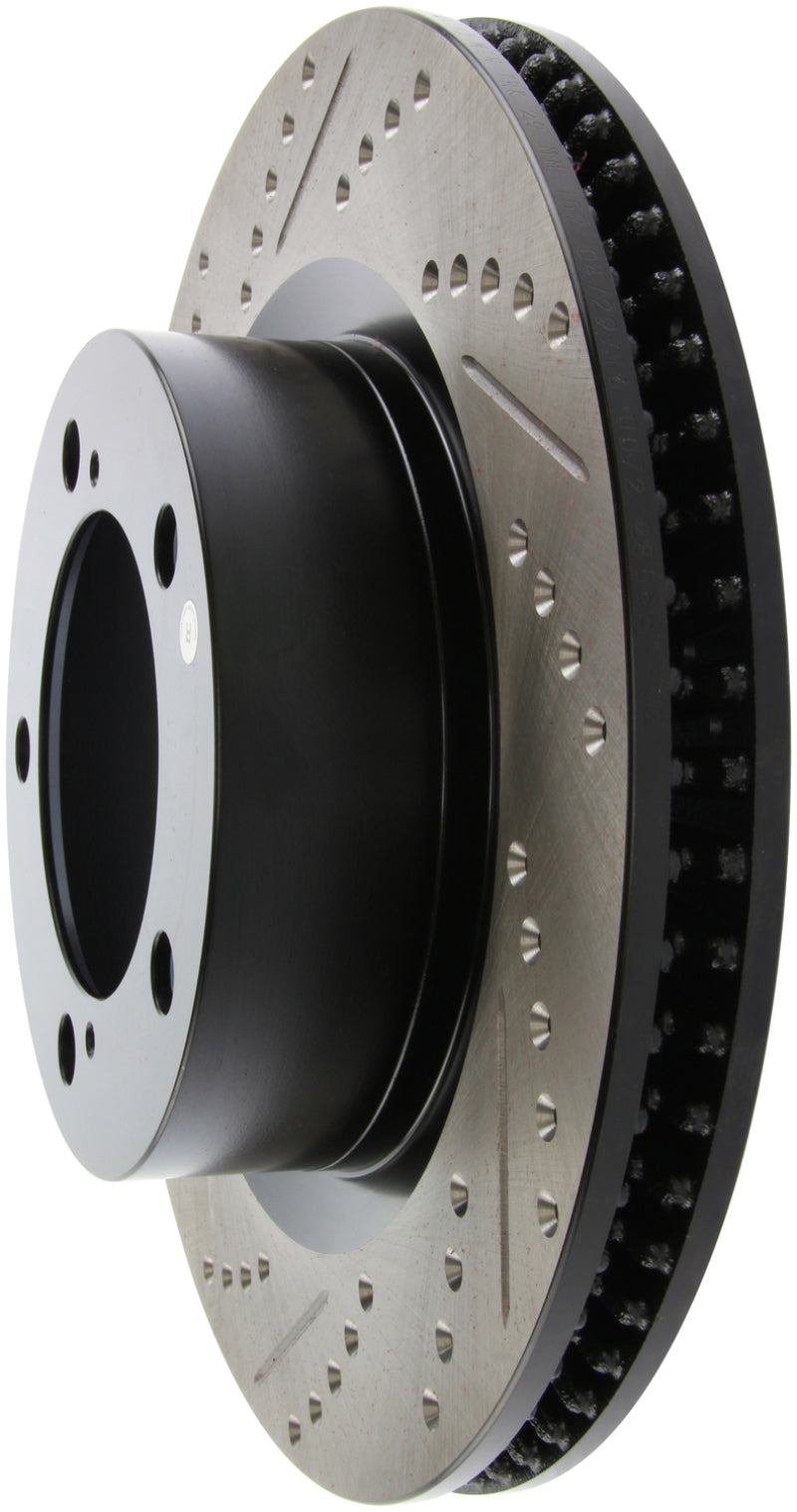 Stoptech 127.44162R Slotted & Drilled Sport Brake Rotor