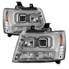 Spyder 5082572 fits Chevy 07-14 Suburban/1500/2500/Tahoe V2 Projector Headlight