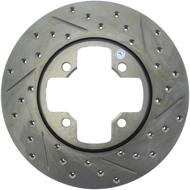 Stoptech 127.42005L Slotted & Drilled Sport Brake Rotor