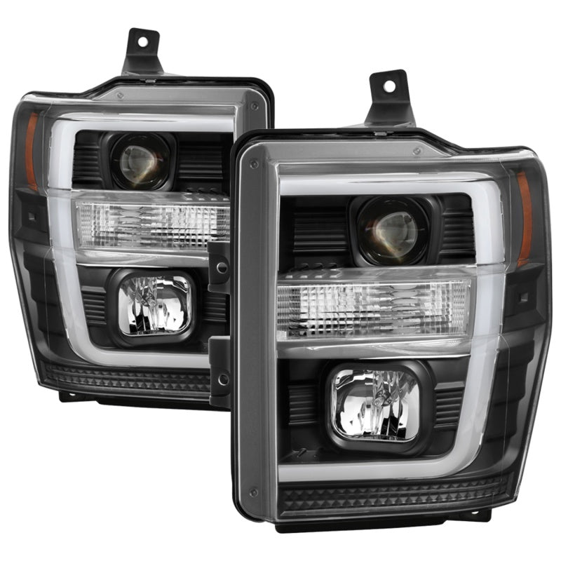 Spyder 5086228 fits Ford 08-10 F-250 SD Projector Headlights V2-Switch Back Lig