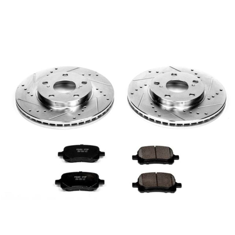 PowerStop K1058 fits Lexus 97-01 ES300 Front Z23 Evolution Sport Brake Kit