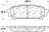 Stoptech 309.1004 Performance 03-05 WRX Rear Brake Pads