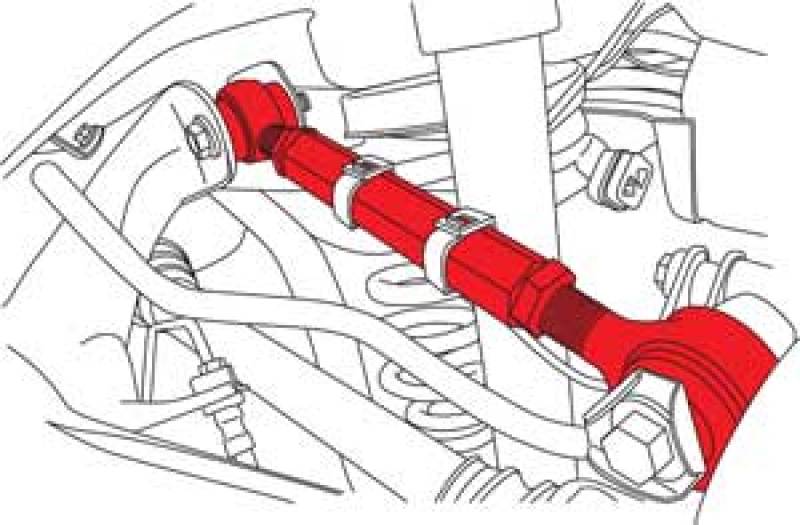 SPC Performance 67105 06-08 fits BMW 1/2/3 Series Rear Adjustable Camber Arm Single
