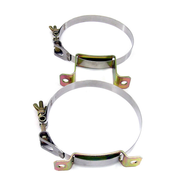 Nitrous Express 11106 Stainless Steel Bottle Brackets for 10lb/15lb Aluminum Bot