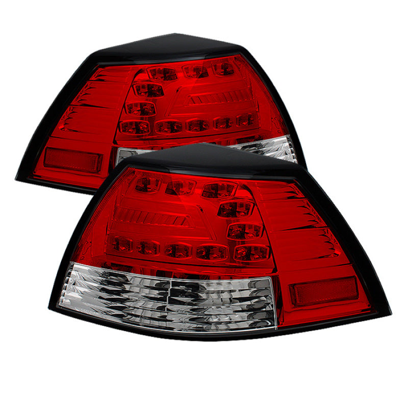 Spyder 5008602 fits Pontiac 08-09 G8 LED Tail Lights Red Clear ALT-YD-PG808-LED