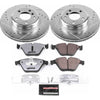PowerStop K7163-26 14-16 fits BMW 528i Front Z26 Street Warrior Brake Kit