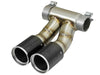 AFE 49C36413-C 13-14 fits Porsche Cayman S / Boxster S Carbon Fiber Exhaust Tip