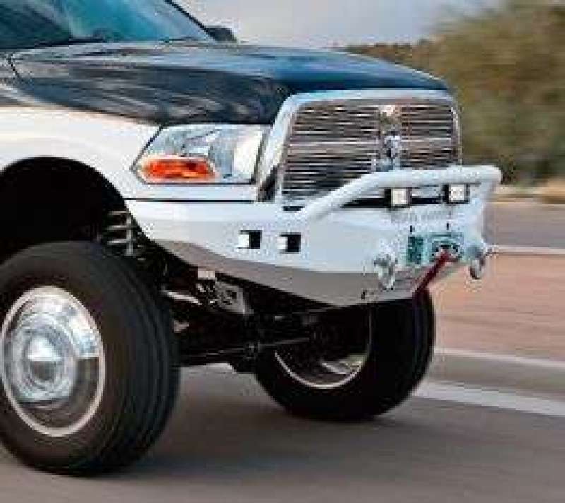 Road Armor 408R4B 10-18 Ram 2500 Stealth Front Winch Bumper w/Pre-Runner Guard - Tex Blk