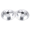PowerStop fits Toyota 04-10 Sienna Rear Evolution Drilled & Slotted Rotors -