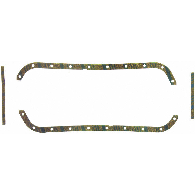 Fel-Pro OS5363C2 OS 5363 C-2 Engine Oil Pan Gasket Set Blue Stripe cork-rubber