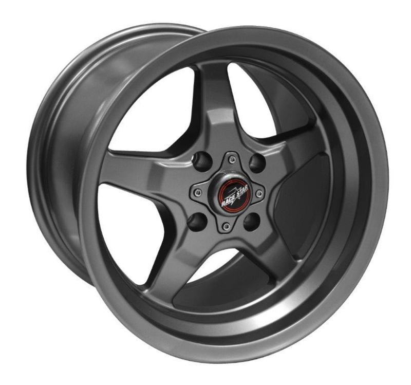 Race Star 91-510032G 91 Drag Star 15x10.00 4x108bc 6.50bs Direct Drill Met Gry Wheel