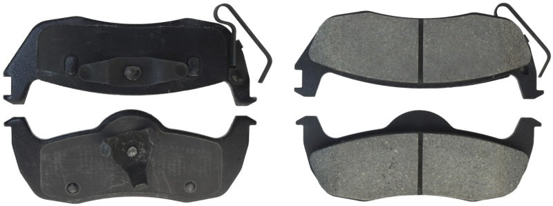 Stoptech 309.1087 Sport Brake Pads w/Shims and Hardware - Rear