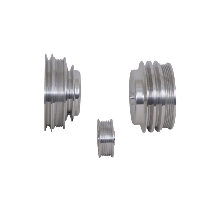 BBK 1598 GM Truck 305 350 Underdrive Pulley Kit - Lightweight CNC Billet Alumin