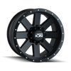 ION 134-8150MB Type 134 18x10 / 5x150 BP / -19mm Offset / 110mm Hub Matte Black/Black Beadlock Wheel