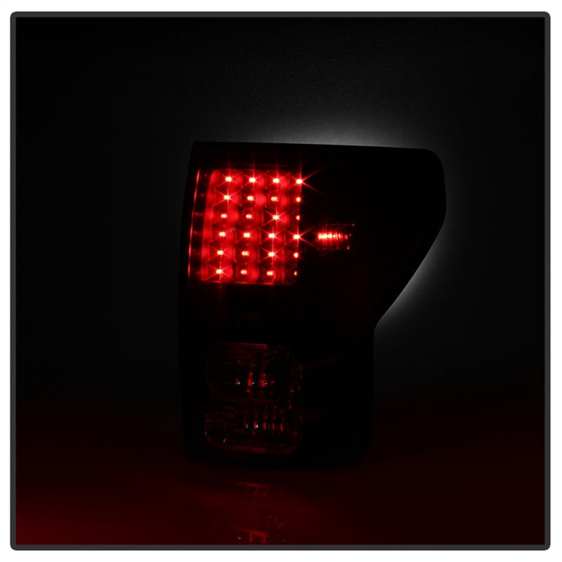 5013200 Xtune fits Toyota 07-13 Tundra LED Tail Lights Black ALT-ON-TTU07-LED-