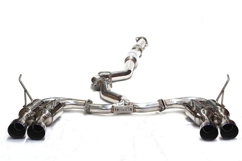Invidia HS08ST5GM4SS 08-14 fits Subaru WRX Hatchback Gemini/R400 Stainless Steel
