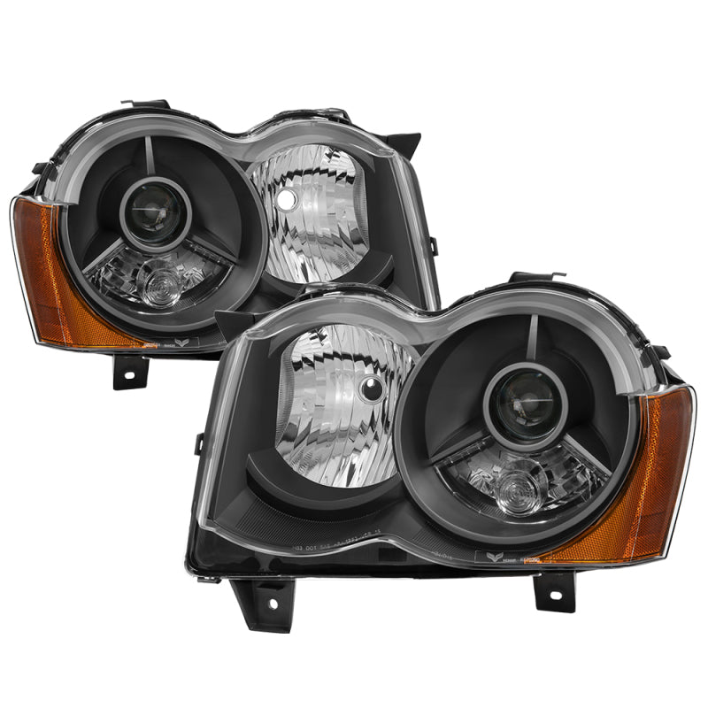 xTune 9036118 fits Jeep Grand Cherokee 08-10 OEM Style Projector Headlights - B