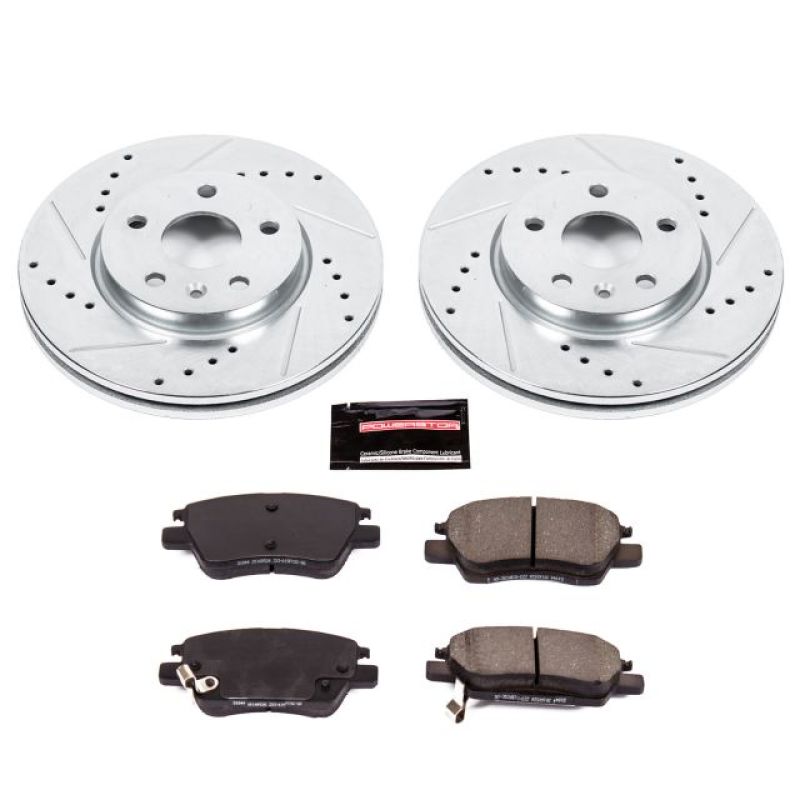PowerStop K7399 fits Chevrolet 17-19 Bolt EV Front Z23 Evolution Sport Brake Kit