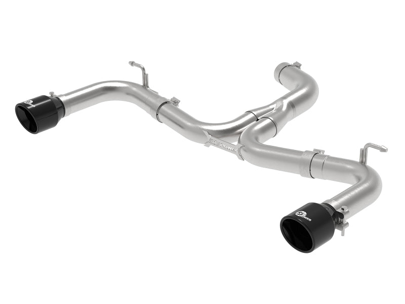 AFE 49-36417-B orce-Xp 3in to 2-1/2in Stainless Steel Axle-Back Black Exhaust -