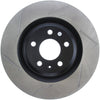 Stoptech 126.33137SR Power Slot 12-13 fits Audi A6 Quattro/11-12 A7 Quattro / 10-13 S4 Rear Right Slotted Rotor