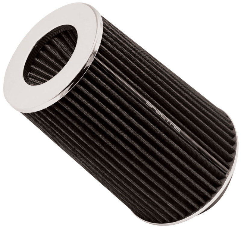 Spectre 9731 Adjustable Conical Air Filter 9-1/2in. Tall (Fits 3in. / 3-1/2in. / 4in. Tubes) - Blk