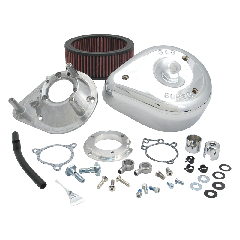 S&S Cycle 106-2091 08-17 Tri-Glide/CVO Stock-Bore Throttle By Wire Models Teardr