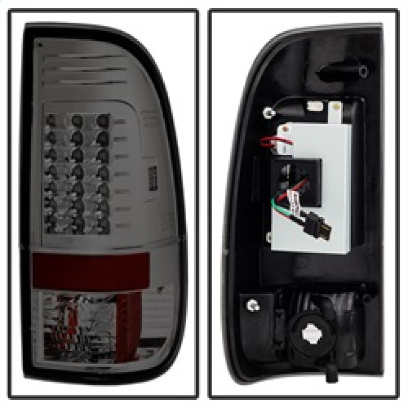 Spyder 5029201 fits Ford 08-15 Super Duty Version 2 LED Tail Lights Smoke ALT-Y