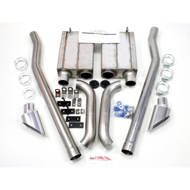 JBA 50-2651 65-70 fits Ford Mustang 260-428 409SS Eleanor Style Dual Side Header Back Exhaust