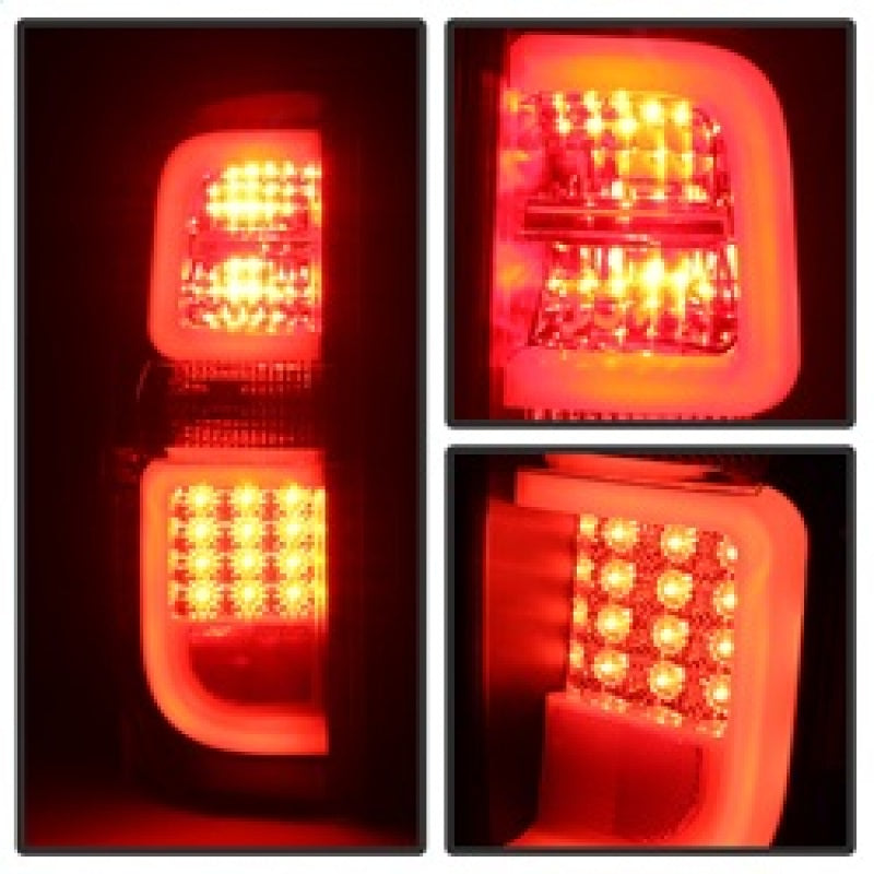 Spyder 5080202 fits Toyota 14-20 Tundra 2016 Light Bar LED Tail Lights Black Sm