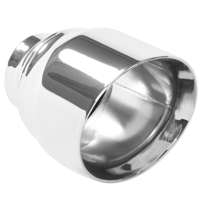 Magnaflow 35224 Tip Stainless Double Wall Round Single Outlet Polished 4.5in DI