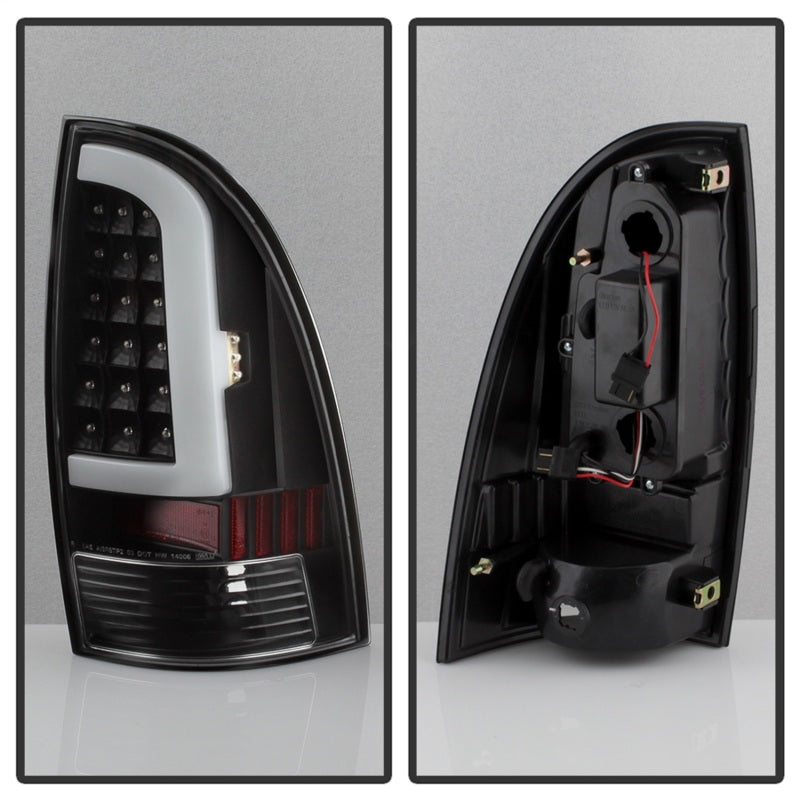 xTune 5082121 fits Toyota Tacoma 05-15 Tail Lights - Light Bar LED - Black ALT-