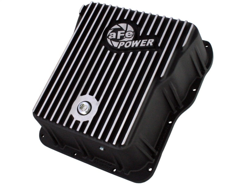 AFE 46-70072 Cover Trans Pan Machined Trans Pan fits GM Diesel Trucks 01-12 V8-