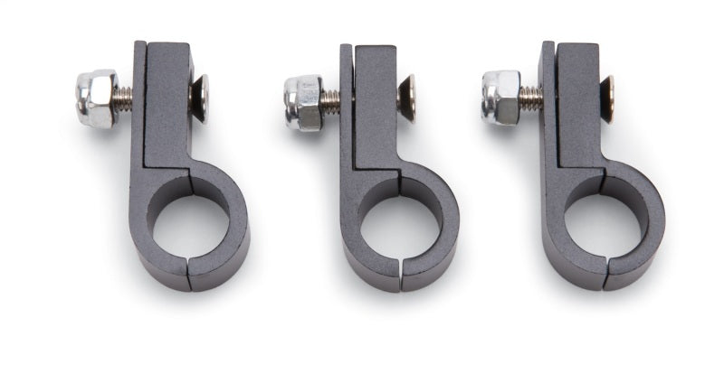 Russell 654263 Performance Aluminum -8AN Line Clamp Black Anodized Finish