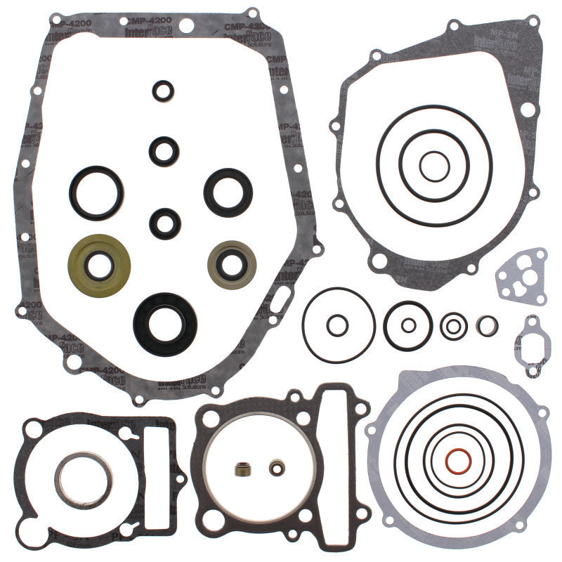 QuadBoss 563996 fits Yamaha YFM350 Warrior Complete Gasket Set w/ Oil Seal