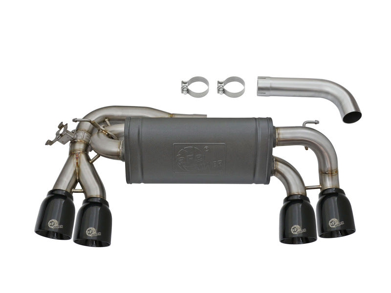 AFE 49-36333-B rce XP 3in - 2 1/2in Axle Back 304SS Exhaust w/ Black Tips 16-17