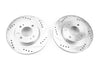 PowerStop fits Mitsubishi 17-18 Mirage Front Evolution Drilled & Slotted Rotors