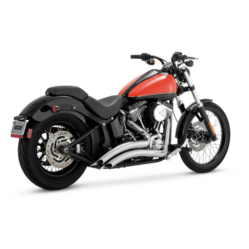 Vance and Hines Vance 26369 & Hines HD Softail Big Radius 2-2 86-17 Chrome PCX
