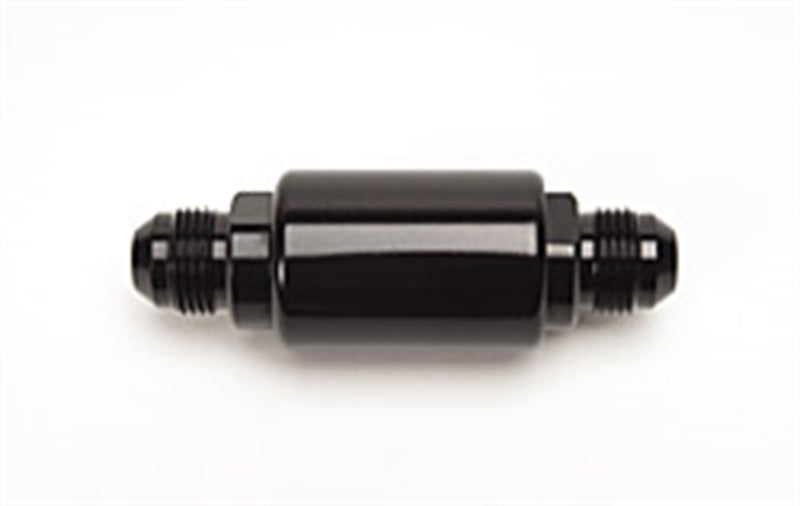 Russell 650103 Performance Black Anodized (3-1/4in Length 1-1/4in dia. -8 male inlet/outlet)