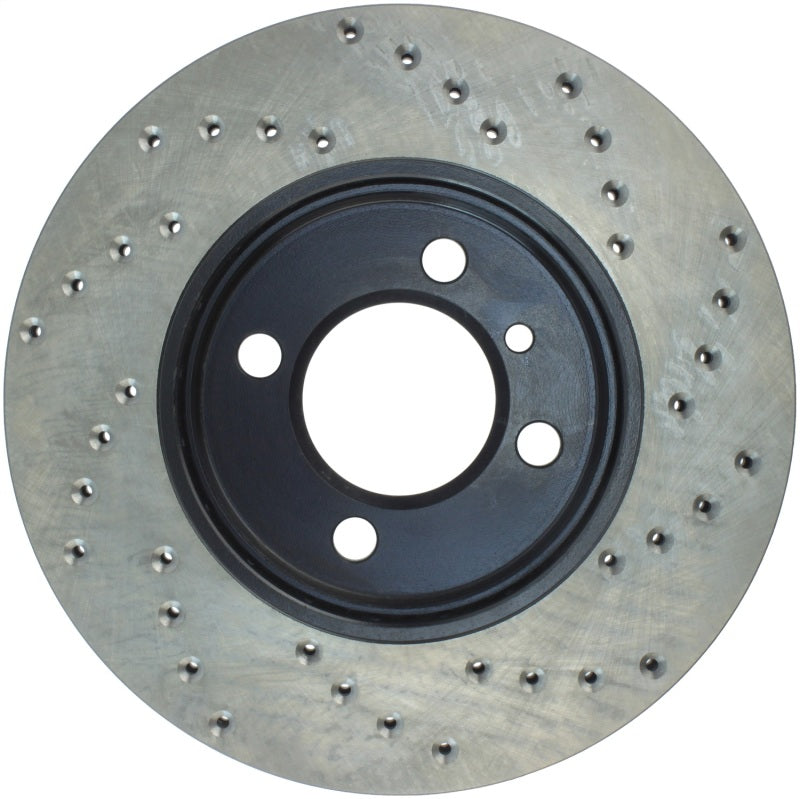 Stoptech 128.34018R Drilled Sport Brake Rotor