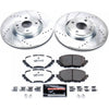 PowerStop K7358-26 17-19 fits Fiat 124 Spider Front Z26 Street Warrior Brake Kit