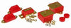 Prothane 367 76-86 fits Jeep CJ5/7/8 Drivetrain Kit - Red