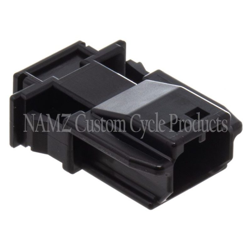 NAMZ NJ-2P51 JAE MX-1900 2-Position Male Black Pin Housing (HD 729)
