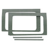 DEI 50174 fits Jeep 18-23 Wrangler JL 4-Door Boom Mat Rear Side Window Trim - 4