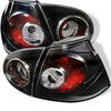 Spyder 5008152 fits Volkswagen 06-09 Golf V Euro Style Tail Lights Black ALT-YD