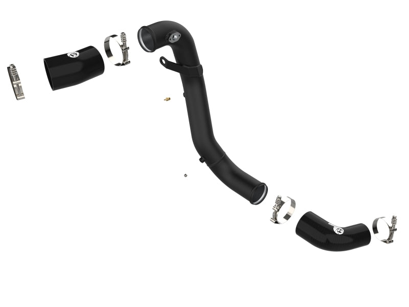 AFE 46-20509-B ia Stinger 18-22 V6-3.3L (tt) BladeRunner Cold Charge Pipe- Blac