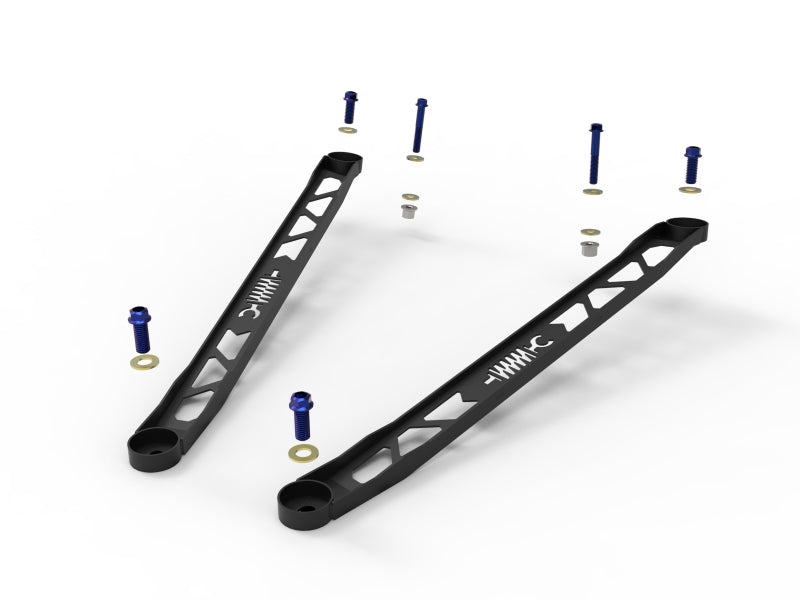 AFE 450-721003-B L 304 Stainless Steel Front Suspension Strut Brace Black - fit