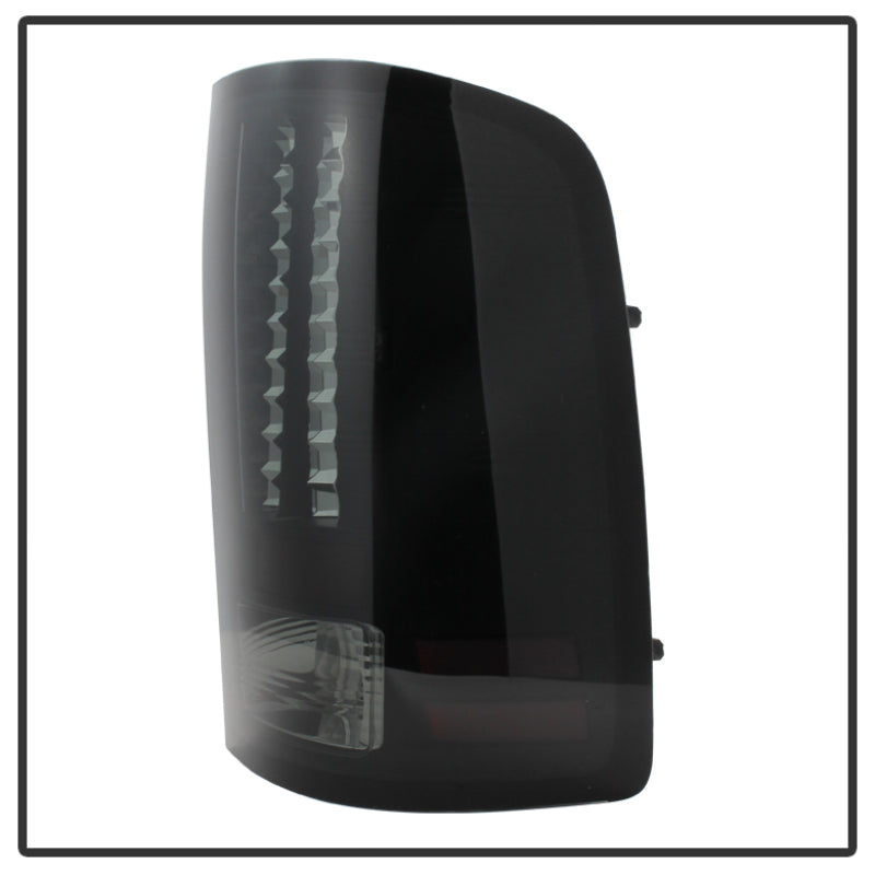 SPYDER 5078186 fits GMC Sierra LED Tail Lights Blk Smke -Not 3500 Dually 4 Rear