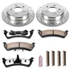 PowerStop K1858-36 95-01 fits Ford Explorer Rear Z36 Truck & Tow Brake Kit